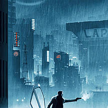 Плакат "Той, хто біжить по лезу 2049, Раян Ґослінґ, Blade Runner 2049 (2017), Gosling", 60×41см, фото 3