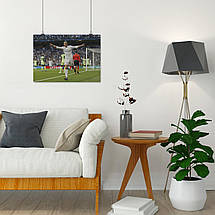 Плакат "Футболіст Гарет Бейл, Реал Мадрид, Gareth Bale, Real Madrid", 43×60см, фото 4