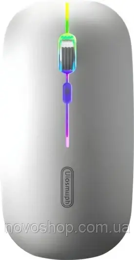 Миша Bluetooth Uiosmuph G12 бездротова миша 2.4G і Bluetooth, фото 1