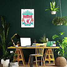 Плакат "Ліверпуль, футбольный клуб, Liverpool", 60×43см, фото 5