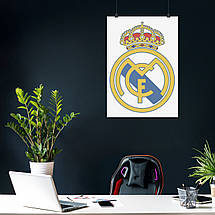 Плакат "Реал Мадрид, футбольний клуб, Real Madrid", 60×43см, фото 3