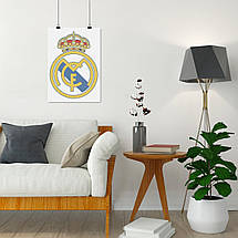 Плакат "Реал Мадрид, футбольний клуб, Real Madrid", 60×43см, фото 4