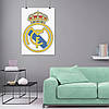 Плакат "Реал Мадрид, футбольний клуб, Real Madrid", 60×43см, фото 8