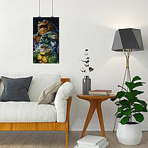 Плакат "Бойові жаби, Battletoads", 60×34см, фото 5