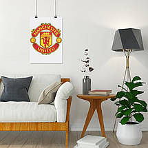 Плакат "Манчестер Юнайтед, футбольный клуб, Manchester United", 60×43см, фото 4