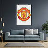 Плакат "Манчестер Юнайтед, футбольный клуб, Manchester United", 60×43см, фото 7