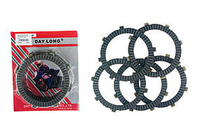 Диски зчеплення МУРАВ (пробкові, основа метал) (5шт, комплект) JING (mod.A)