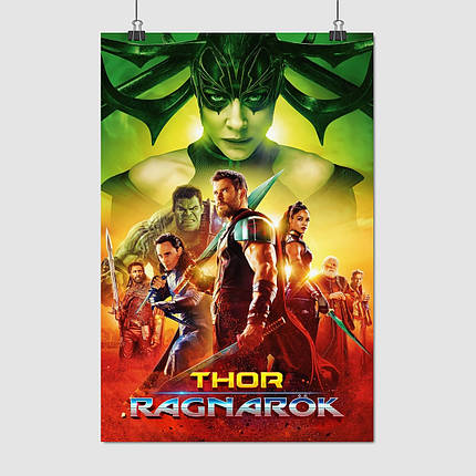 Плакат "Тор 3: Раґнарок, Thor: Ragnarok", 60×40см, фото 1