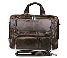 Чоловіча офісна стильна сумка John McDee JD7289C, фото 4