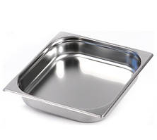 Гастроємкість без ручок Hendi Budget Line 2/3 35,4х32,5 см h4 см неіржавка сталь (800218)