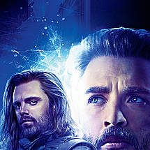 Плакат "Месники, Війна Нескінченності, синя команда, Avengers: Infinity War (2018)", 60×40см, фото 3