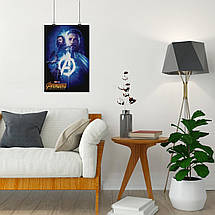 Плакат "Месники, Війна Нескінченності, синя команда, Avengers: Infinity War (2018)", 60×40см, фото 5