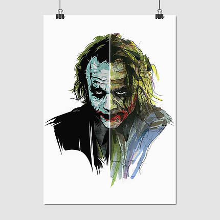 Плакат "Джокер, Joker", 60×43см, фото 1