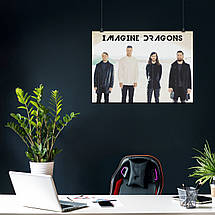 Плакат "Imagine Dragons", 43×60см, фото 4