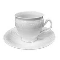 Чашка чайна з блюдцем Thun Bernadotte (без декору) висока 170 мл порцеляна (0011000)