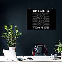 Плакат "Джой Дивіжн, лого, Joy Division", 43×60см, фото 4