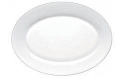 Блюдо овальне з бортом BormioliRocco Toledo довжина 36 см склокераміка (400852 BR)