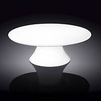 Тортница Wilmax на ніжці d30 см h9 см фарфор (996130 WL)