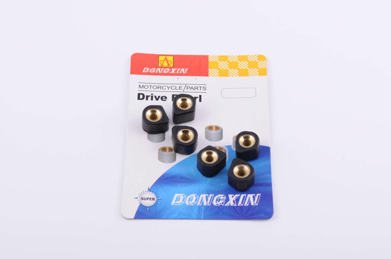 Ролики варіатора (тюнінг) Yamaha 15 * 12 8,5 г (чорні) DONGXIN