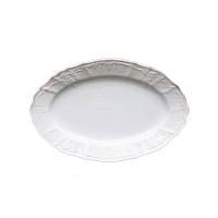 Блюдо овальне з бортом Thun Bernadotte (Наречена) довжина 24 см порцеляна (3632021)