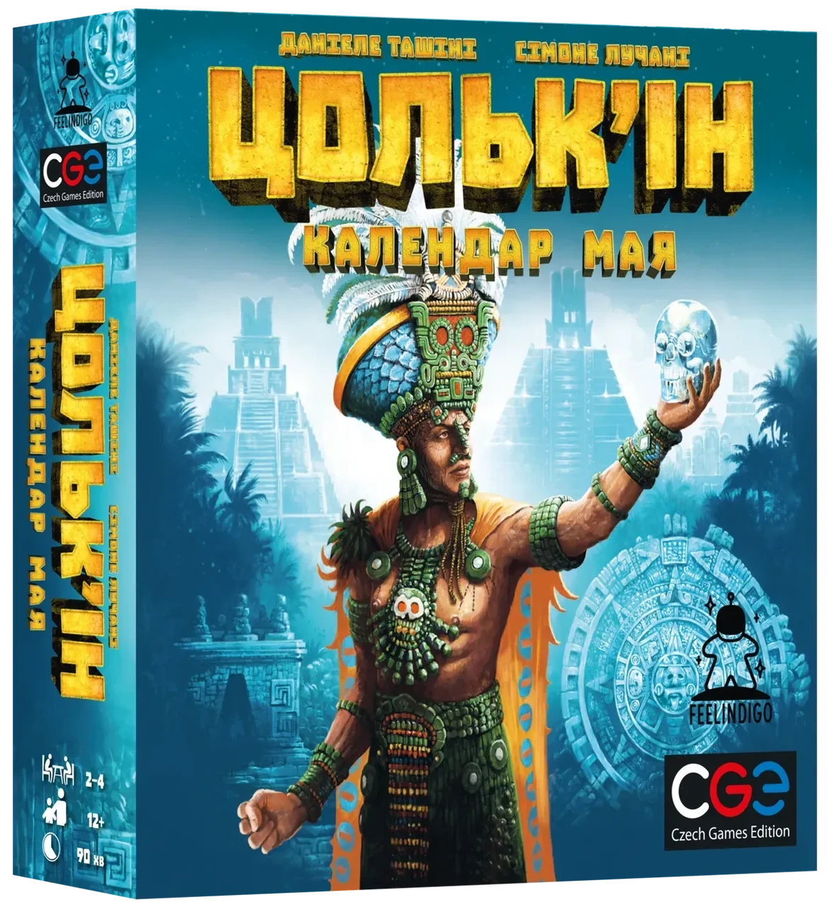 Настільна гра Цольк'ин: Календар Мая (Tzolk'in: The Mayan Calendar) (українською)