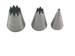 Насадка для кондитерського мішка Martellato d0,4 см неіржавка сталь (BS104)