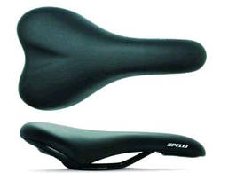 Сідло велосипедне (SPORT, чорне, Spelly) FM-4