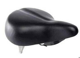 Сідло велосипедне (чорне, дві пружини) KL