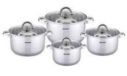 Набір посуду Vincent 8 предметів неіржавка (3030 VC)