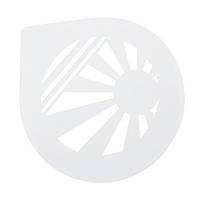 Трафарет для торта Empire "сонце" пластик (8743 EM)