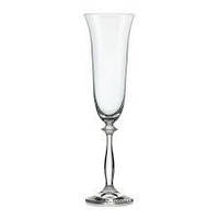 Набір келихів для шампанського Bohemia Angela 6 штук 190 мл d6,7 см h25 см богемське скло (40600/190)