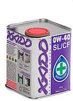 Олива автомобільна 1л (синтетика, 0W-40SL/CF Atomic Oil) (20102) Хадо