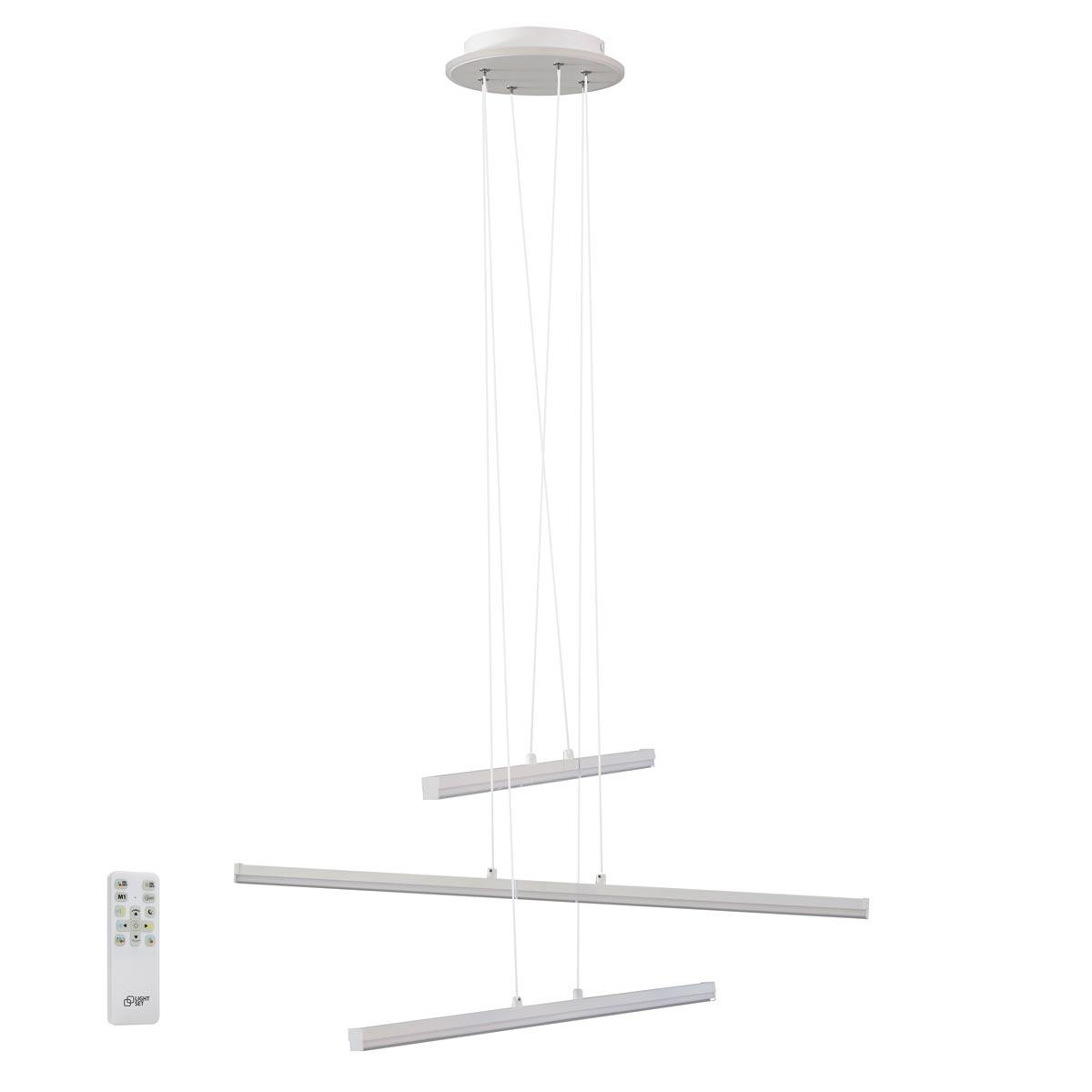 Світильник світлодіодний LED LILEYA LS 8012 55 W RC білий LIGHT SET