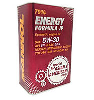 Олива автомобільна, 4л з/б (SAE 5W-30, синтетика, Energy Formula JP API SL) MANNOL