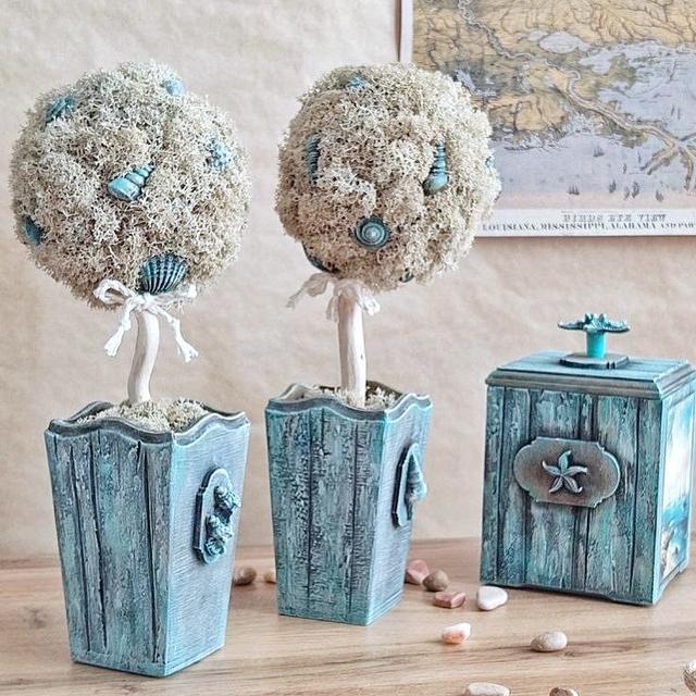 Топіарій зі стабілізованого моху