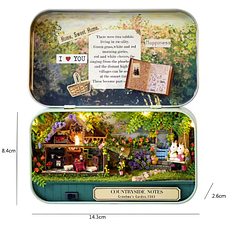 Конструктор 3D DIY Міні Румбокс в металевій скриньці COUNTRYSIDE NOTES "Harry and Bella" 4004, фото 6