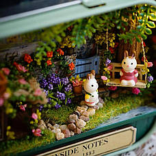 Конструктор 3D DIY Міні Румбокс в металевій скриньці COUNTRYSIDE NOTES "Harry and Bella" 4004, фото 3