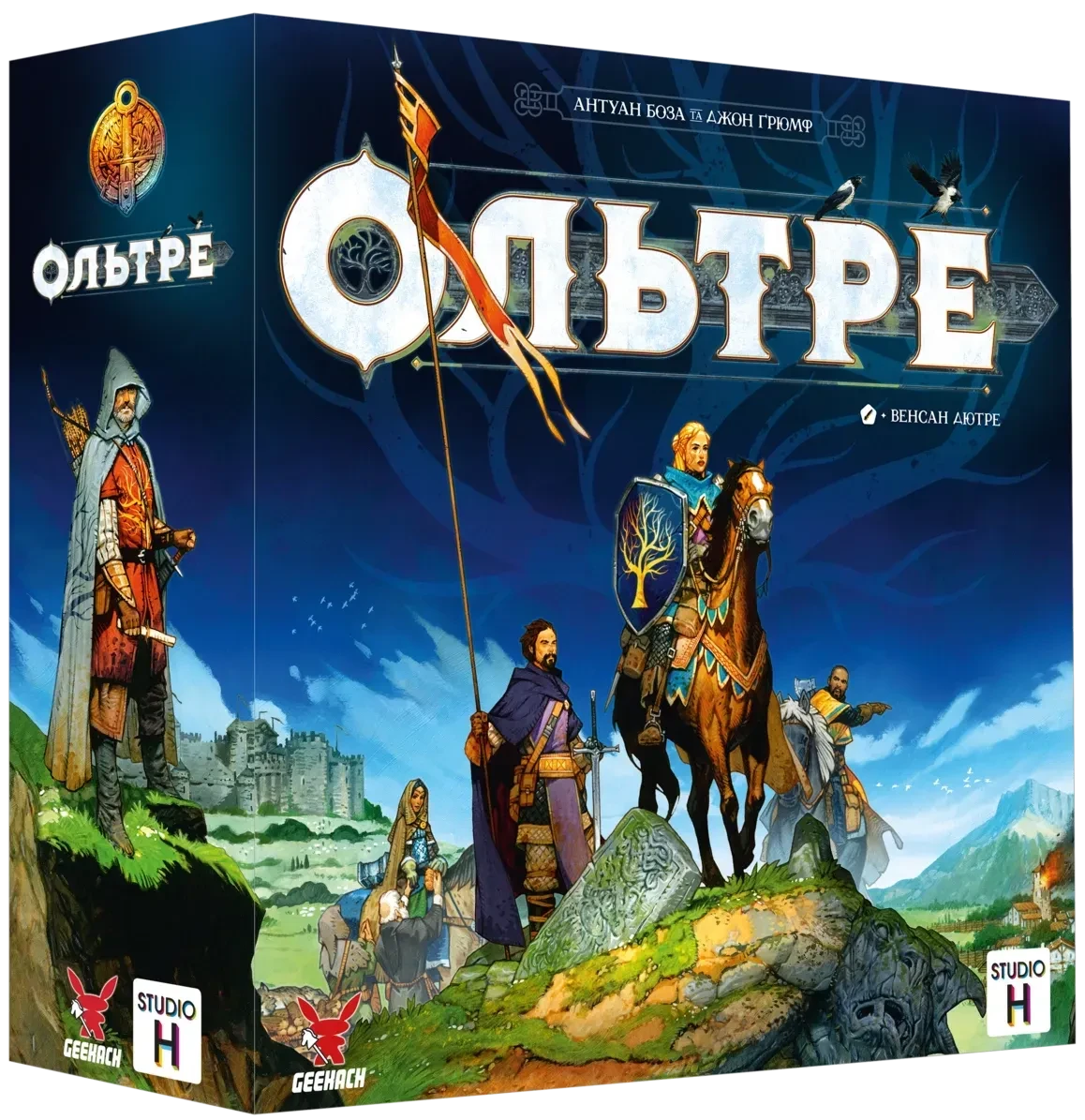 Настольная игра Ольтре (Oltréé) + промо