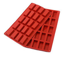 Форма для випікання One Chef "конфета" 20 штук 29х17 см h1 см силікон (904092)