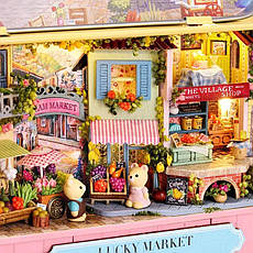 Конструктор 3D DIY Міні Румбокс в металевій скриньці LUCKY MARKET "Neil and Ava" Q 008, фото 5