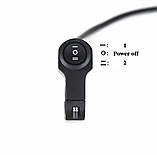 Пульт керма мотоцикла з алюмінієвого сплаву з перемикачем на 3 положення, фото 5