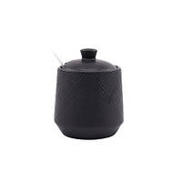 Цукорниця Maestro Black з ложкою 300 мл порцеляна (20001-09 MR)