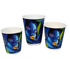 Склянка паперовий Iris-Plast Double wall мис 175 мл (102620)