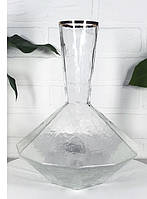 Декантер для вина Оленс Прозорий трайангел 2,2л скло (FD011-1)