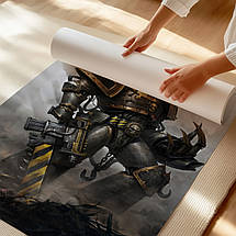 Плакат "Вархаммер 40000, Залізні Воїни, Warhammer 40000, Iron Warriors", 60×40см, фото 2