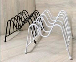 Підставка під кришки DR Black 23х17 см h 14 см метал (958645245)