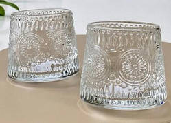 Набір стаканів низьких  Оленс Трістан 6 штук 170мл d7 см h7,5 см скло (102-309)