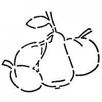 Трафарет для торта Martellato фрукти (MASK 65)