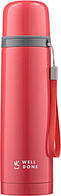 Термос Well Done червоний 500 мл неіржавка сталь (7145R)