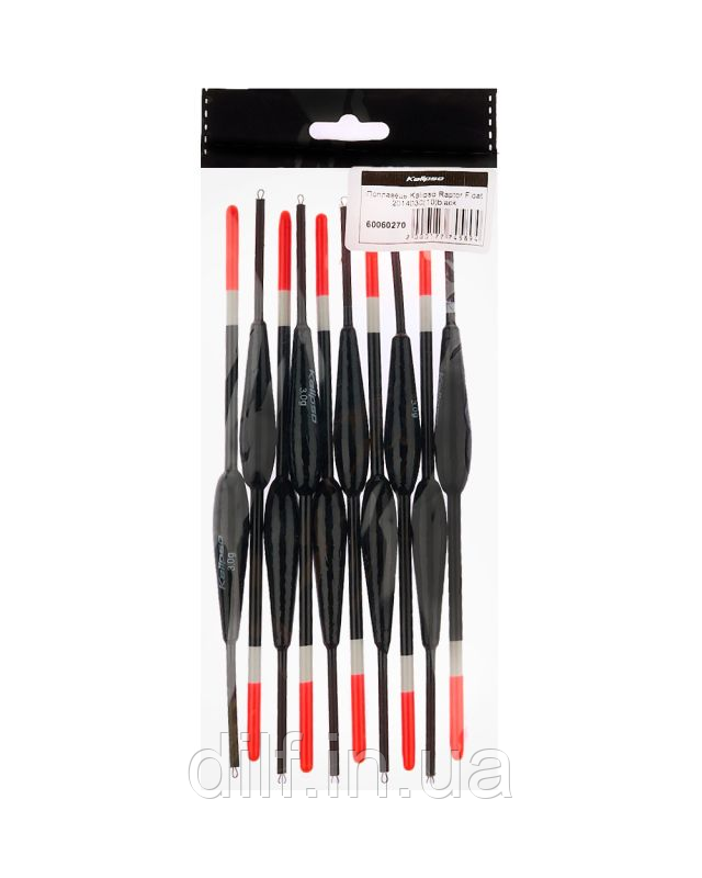 Поплавець Kalipso Raptor Float 2014030 (10 шт) 3.0г, фото 1